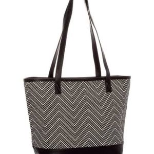 New Thirty-One Little Dreamer Shoulder Bag in Herringbone Weave